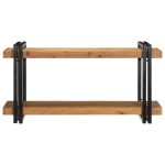 vidaXL Raft de perete 90x33x45 cm din lemn masiv de salcâm vidaXL Raft de perete 90x33x45 cm din lemn masiv de salcâm