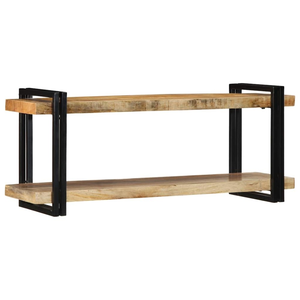 vidaXL Raft de perete 110x33x45 cm lemn masiv de mango