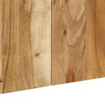 vidaXL Tăblie de pat 120 cm din lemn masiv de salcâm