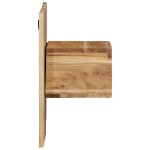 vidaXL Noptieră, 50x27x50 cm, lemn masiv de acacia