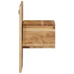 vidaXL Noptieră, 50x27x50 cm, lemn masiv de acacia