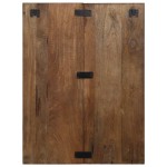 vidaXL Noptiera multicolor 60x32x80 cm lemn masiv recuperat