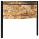 vidaXL Tăblie 120 cm lemn masiv de mango și fier