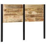 vidaXL tăblie 140 cm lemn masiv de mango și fier