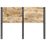 vidaXL tăblie 140 cm lemn masiv de mango și fier