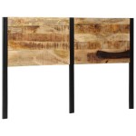 vidaXL Tăblie 160 cm lemn masiv de mango și fier