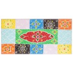 vidaXL Rafturi de perete cu raft 2 pcs Multicolour 40 x 20 x 6 cm vidaXL Rafturi de perete cu raft 2 pcs Multicolour 40 x 20 x 6 cm