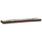 vidaXL Rafturi de perete cu raft 2 pcs Multicolour 100 x 20 x 6 cm vidaXL Rafturi de perete cu raft 2 pcs Multicolour 100 x 20 x 6 cm
