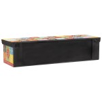 vidaXL Cabinet TV montat pe perete 100x30x24 cm Lemn masiv Mango