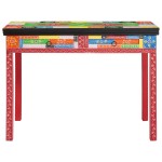 vidaXL Birou 100x50x75 cm din Lemn Masiv de Mango vidaXL Birou 100x50x75 cm din Lemn Masiv de Mango
