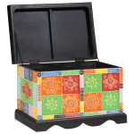 vidaXL Cutie de depozitare 60x40x40 cm Lemn Solid Mango vidaXL Cutie de depozitare 60x40x40 cm Lemn Solid Mango