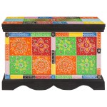 vidaXL Cutie de depozitare 60x40x40 cm Lemn Solid Mango vidaXL Cutie de depozitare 60x40x40 cm Lemn Solid Mango