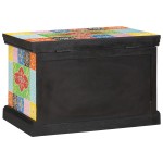 vidaXL Cutie de depozitare 60x40x40 cm Lemn Solid Mango vidaXL Cutie de depozitare 60x40x40 cm Lemn Solid Mango