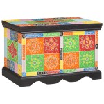 vidaXL Cutie de depozitare 60x40x40 cm Lemn Solid Mango vidaXL Cutie de depozitare 60x40x40 cm Lemn Solid Mango
