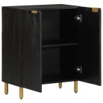 vidaXL Dulap, negru, 60x33x75 cm, lemn prelucrat vidaXL Dulap, negru, 60x33x75 cm, lemn prelucrat