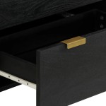 vidaXL Dulap, negru, 60x33x75 cm, lemn prelucrat
