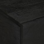 vidaXL Măsuță de cafea, negru, 80x50x40 cm, lemn prelucrat vidaXL Măsuță de cafea, negru, 80x50x40 cm, lemn prelucrat