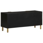 vidaXL Dulap TV, negru, 105x33x46 cm, lemn prelucrat