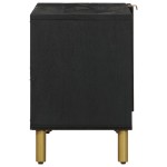 vidaXL Dulap TV, negru, 80x33x46 cm, lemn prelucrat