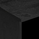 vidaXL Dulap TV, negru, 100x33x46 cm, lemn prelucrat