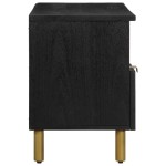 vidaXL Dulap TV, negru, 100x33x46 cm, lemn prelucrat vidaXL Dulap TV, negru, 100x33x46 cm, lemn prelucrat