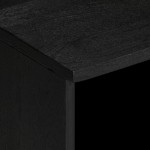 vidaXL Dulap TV, negru, 100x33x46 cm, lemn prelucrat vidaXL Dulap TV, negru, 100x33x46 cm, lemn prelucrat