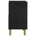 vidaXL Dulap chiuveta de baie, negru, 62x33x58 cm, lemn prelucrat vidaXL Dulap chiuveta de baie, negru, 62x33x58 cm, lemn prelucrat