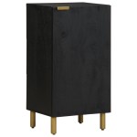 vidaXL Dulap, negru, 40x33x75 cm, lemn prelucrat