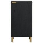 vidaXL Dulap, negru, 40x33x75 cm, lemn prelucrat
