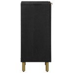 vidaXL Dulap, negru, 40x33x75 cm, lemn prelucrat