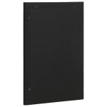 vidaXL Oglindă de baie, negru, 50x70x2,5 cm, lemn prelucrat și alamă vidaXL Oglindă de baie, negru, 50x70x2,5 cm, lemn prelucrat și alamă