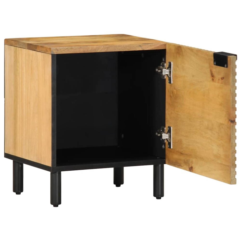 vidaXL Noptiera maro 40x33x46 cm lemn masiv de mango