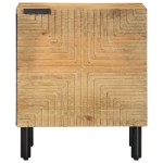 vidaXL Noptiera maro 40x33x46 cm lemn masiv de mango