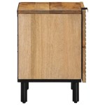 vidaXL Noptiera maro 40x33x46 cm lemn masiv de mango