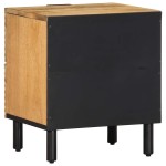 vidaXL Noptiera maro 40x33x46 cm lemn masiv de mango