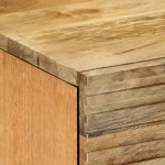 vidaXL Noptiera maro 40x33x46 cm lemn masiv de mango
