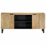 vidaXL Dulap TV maro 105x33x46 cm lemn masiv de mango