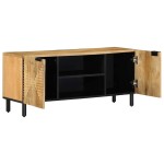 vidaXL Dulap TV maro 105x33x46 cm lemn masiv de mango