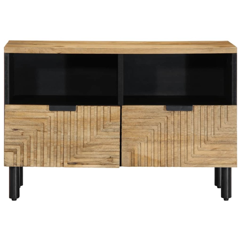 vidaXL Dulap TV maro 70x33x46 cm lemn masiv de mango