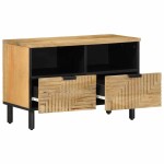 vidaXL Dulap TV maro 70x33x46 cm lemn masiv de mango