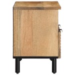 vidaXL Dulap TV maro 70x33x46 cm lemn masiv de mango