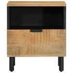 vidaXL Noptiera maro 40x33x46 cm lemn masiv de mango