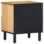 vidaXL Noptiera maro 40x33x46 cm lemn masiv de mango