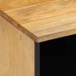 vidaXL Noptiera maro 40x33x46 cm lemn masiv de mango