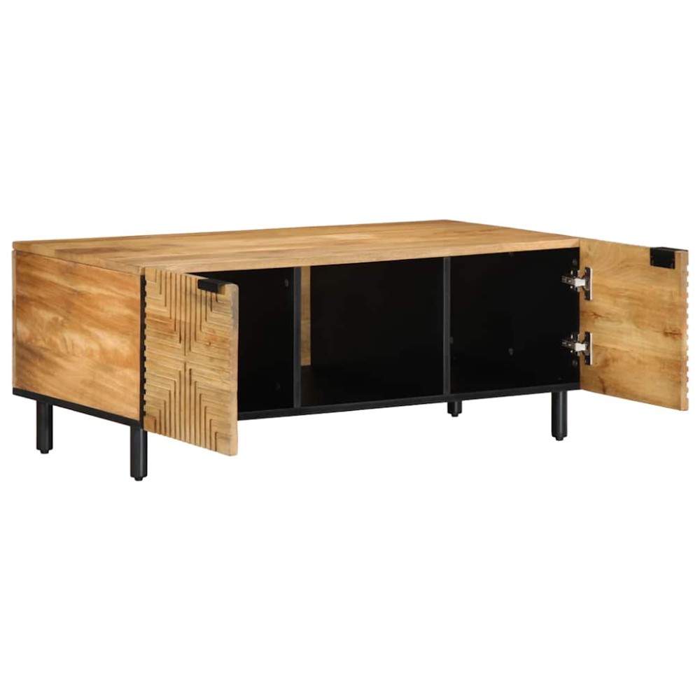 vidaXL Masuta cafea maro 100x54x40 cm lemn masiv de mango