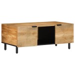 vidaXL Masuta cafea maro 100x54x40 cm lemn masiv de mango vidaXL Masuta cafea maro 100x54x40 cm lemn masiv de mango