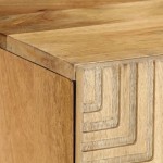 vidaXL Dulap TV maro 105x33x46 cm lemn masiv de mango