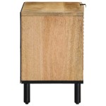 vidaXL Dulap TV maro 80x31,5x46 cm lemn masiv de mango