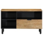 vidaXL Dulap TV maro 80x33x46 cm lemn masiv de mango