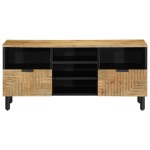 vidaXL Dulap TV maro 100x33x46 cm lemn masiv de mango